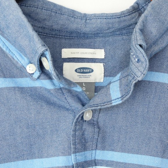 Old Navy | Patterned Chambray Button Down - Picture 4 of 4